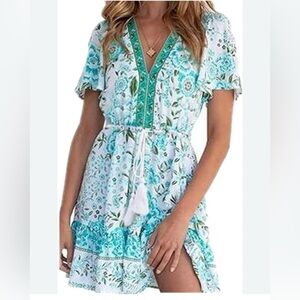 Leani drawstring dress. Brand new.